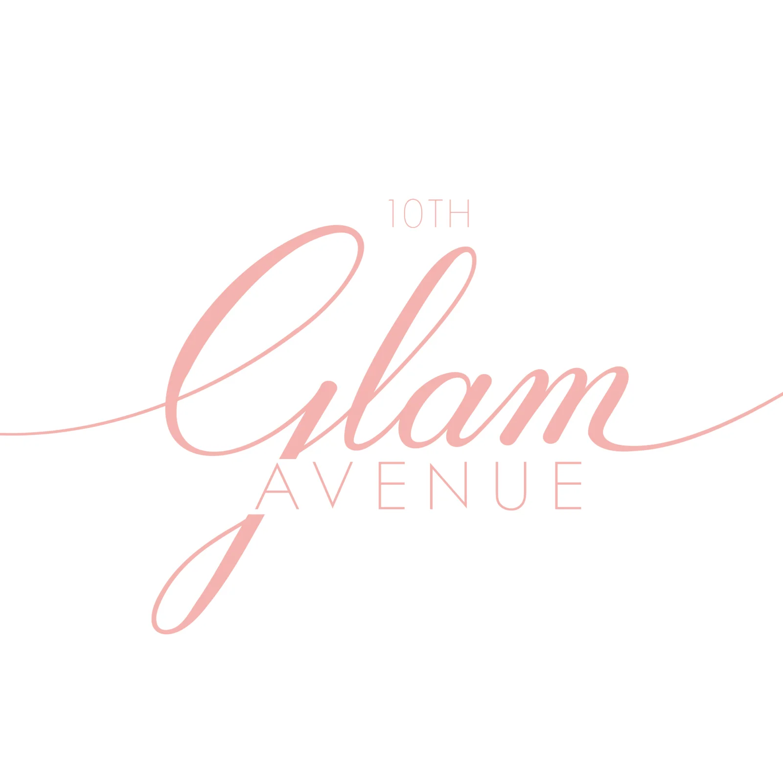 10th Glame Avenue Logo Design