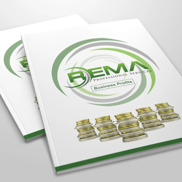 Rema Business Profile Design — design artwork 1